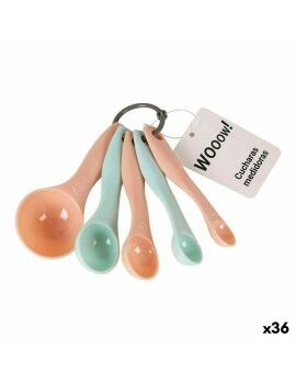 Set de Cucharas Medidoras Wooow 5 Piezas Plástico (36 Unidades)