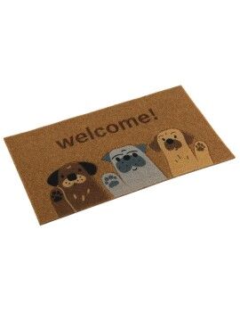 Tapete Versa Welcome Termoplástico 40 x 2 x 70 cm Cão