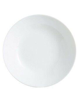 Bol para Aperitivos Arcopal Zelie Blanco Vidrio Ø 20 cm (12 pcs)