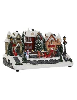 Adorno Navideño Home ESPRIT Multicolor Musical 32 X 18,5 X 19 cm