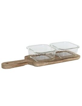 bandeja de aperitivos Home ESPRIT Natural 320 ml 36 x 11 x 6 cm