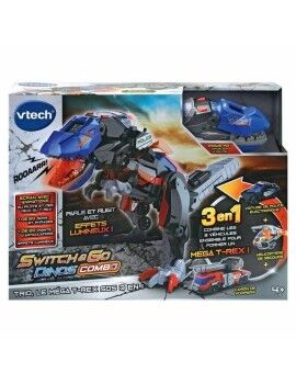 Super Robô Transformável Vtech Switch & Go Dinos Combo: Dinossauro