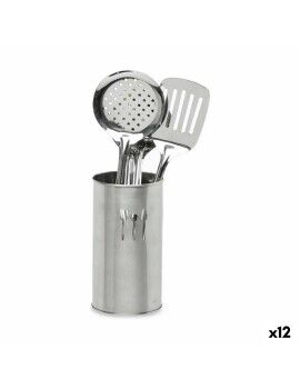 Set de Utensilios para Cocina Acero (12 Unidades)