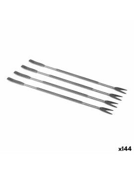 Espetos para Marisco Aço inoxidável Prateado (4 pcs)