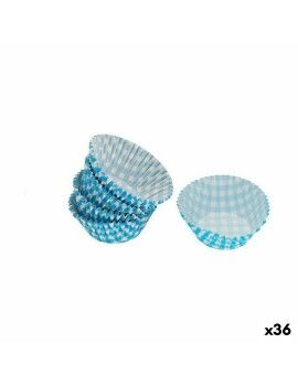 Conjunto de Formas para Pastelaria Wooow Descartável Azul (36 Unidades) (50 pcs)