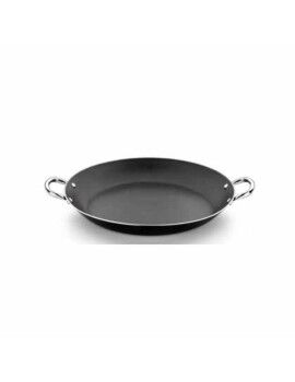 Paellera Monix M371634 Negro Acero Inoxidable