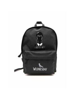 Mochila Escolar Wednesday Wednesday Addams Negro 43 x 31 x 13,5 cm