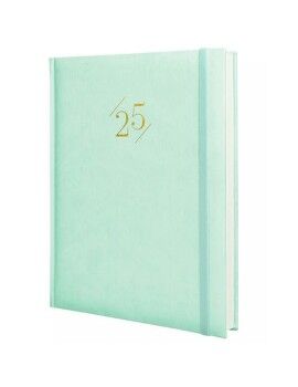 Agenda Finocam DYNAMIC LONDON Y12 Menta 21 x 27 cm 2025