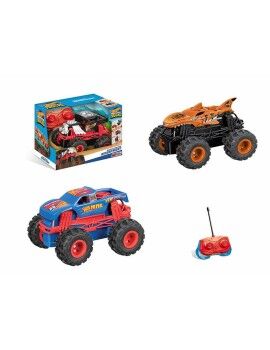 Carro Rádio Controlo Hot Wheels mini Monster Truck 1:28 14,5 x 9,2 x 9 cm