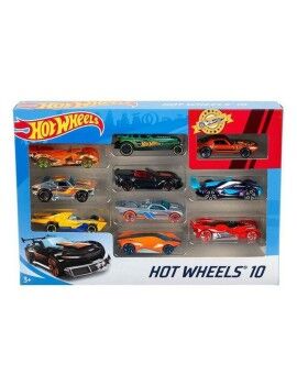 Playset de Vehículos Hot Wheels Metal (10 Pcs)