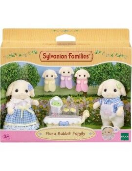 Accesorios para casa de Muñecas Sylvanian Families 5735 Flora Rabbit family