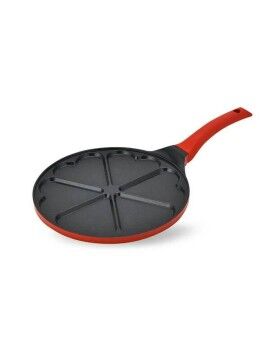 Sartén Feel Maestro MR-1222-A Negro Rojo Aluminio Ø 26 cm