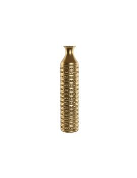 Vaso Home ESPRIT Dourado Metal Moderno 13 X 13 X 61,5 cm