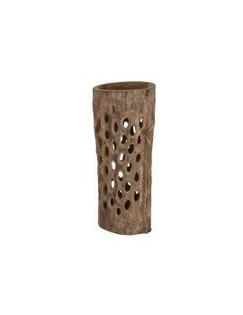 Vaso Home ESPRIT Natural Teca 30 x 30 x 75 cm 30 x 31 x 76,5 cm