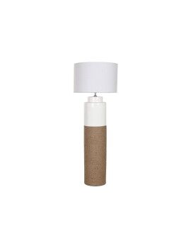 Luminária de chão Home ESPRIT Branco Castanho 220 V 50 X 50 X 139,5 cm