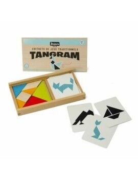 Juego de Mesa Jeujura Tangram J8144 (FR) Madera