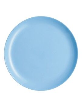 Plat bord Luminarc Azul Vidro (Ø 25 cm)
