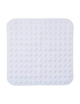 Tapete Antiderrapante para Duche 5five Branco PVC (55 x 55 cm)