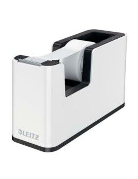 Suporte para Fita Adesiva Leitz Wow Dual Preto Branco (5,1 x 7,6 x 12, 6 cm)