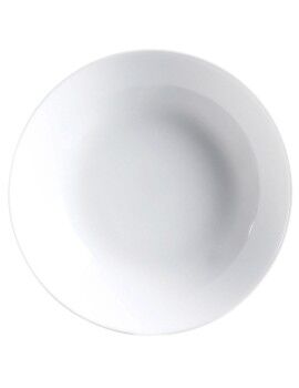 Set de Platos Luminarc Diwali 6 pcs Blanco Vidrio