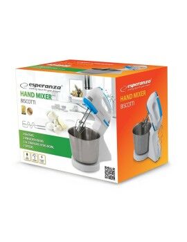 Batidora de Vaso Esperanza EKM019WB Blanco 150 W