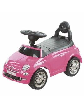 Andarilho RIDE ON CAR FIAT 500 PINK Cor de Rosa