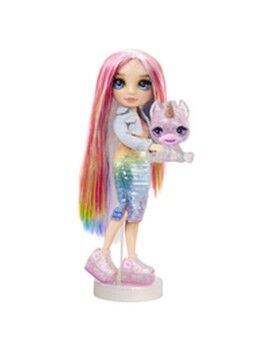 Muñeca con Mascota MGA Amaya Rainbow World  22 cm Articulada