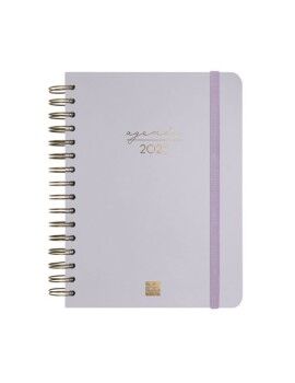 Agenda Finocam Lila A5 15,5 x 21,2 cm 2025