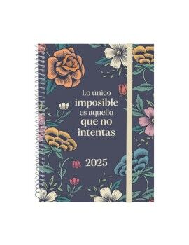 Agenda Finocam DESIGN COLLECTION A5 15,5 x 21,2 cm 2025 Floral