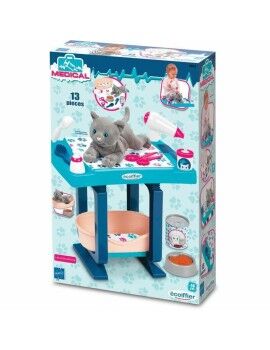 Conjunto Veterinário de Brinquedos Ecoiffier 13 Peças + 18 Meses