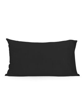 Juego de fundas de almohada HappyFriday Negro 50 x 75 cm 2 Piezas