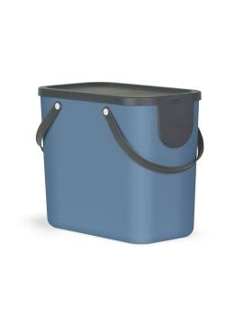 Recipiente contenedor Rotho Albula Azul 25 L Rectangular