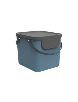 Recipiente contenedor Rotho Albula Azul 40 L Rectangular