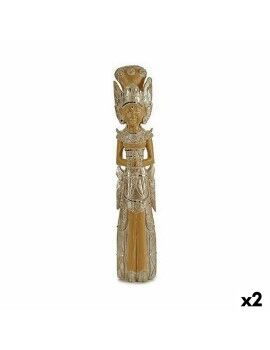 Figura Decorativa Buda Sombrero 92 cm Resina (2 Unidades)