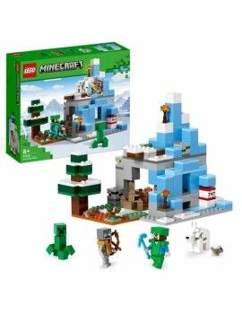 Playset Lego Minecraft 21243 frozen peaks