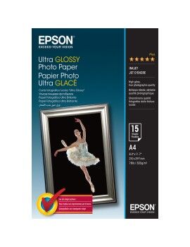 Papel Fotográfico Brilhante Epson 2359997 A4 (1 Unidade)