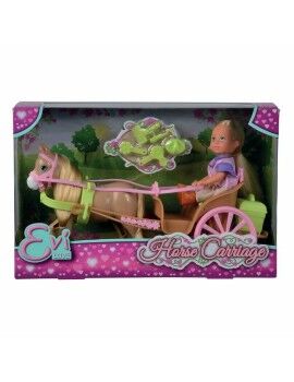 Boneca bebé Simba Evi Love Horse Carriage