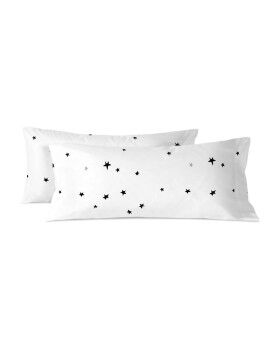 Capa de almofada HappyFriday Blanc Constellation Multicolor 45 x 110 cm (2 Unidades)