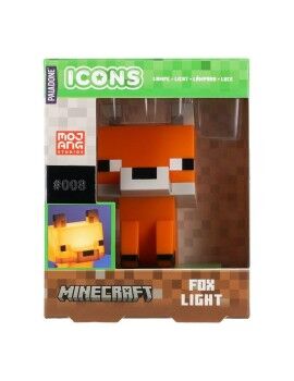 Figuras de Ação Paladone Minecraft Fox Icon Light