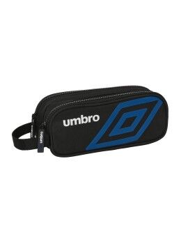 Portatodo Doble Umbro Flash Negro 21 x 8 x 6 cm