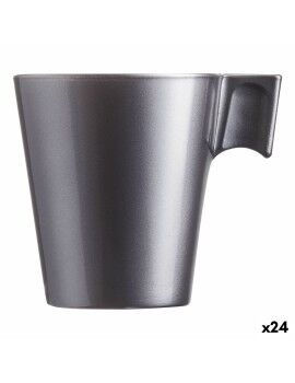 Caneca Luminarc Flashy Roxo 80 ml Vidro (24 Unidades)