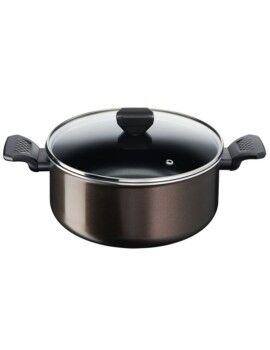 Cacerola Tefal B5544602 Negro Aluminio 4 Piezas Ø 24 cm