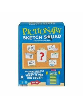 Jogo de Mesa Mattel Pictionary Sketch Squad EN