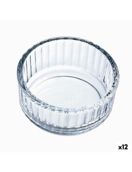 Molde para Flan Pyrex Classic Vidrio Transparente Vidrio 10 x 10 x 5 cm Redondo (12 Unidades)