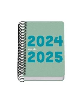 Agenda DOHE MEMORY BASIC Verde A6 12 x 17 cm 2024-2025