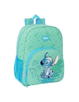 Mochila Escolar Lilo & Stitch Aloha Turquesa 33 x 42 x 14 cm