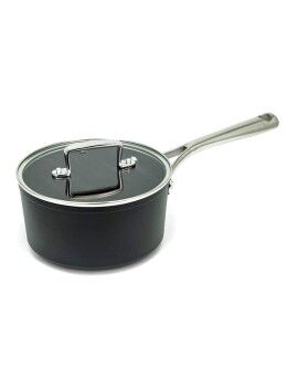 Tacho com Tampa Amercook Preto Terracota Aço inoxidável Alumínio Forno (Ø 18 cm)