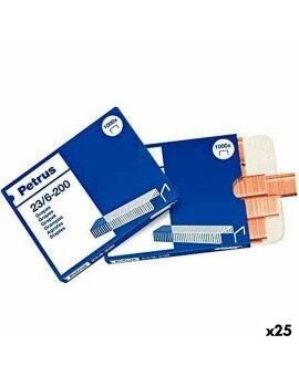 Grampos Petrus 23/6 6 mm (25 Unidades)