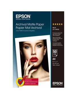 Papel Fotográfico Mate Epson C13S041342 A4 (1 unidad)