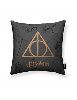 Funda de cojín Harry Potter Deathly Hallows Multicolor 45 x 45 cm